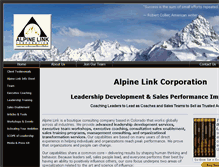 Tablet Screenshot of alpinelink.com