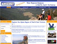 Tablet Screenshot of alpinelink.com.au